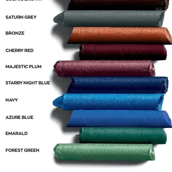 Lot of Two 2 Avon Glimmersticks Eyeliner Emerald & Starry Night Blue New/Sealed - Picture 2 of 10